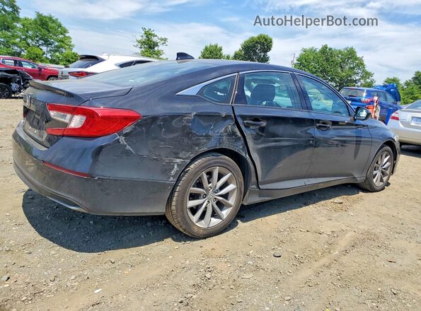 1HGCV1F18NA023162 2022 HONDA ACCORD Black უკანა მარჯვენა