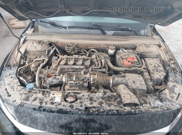 1HGCV1F19JA102057 2018 HONDA ACCORD Black Widok z tyłu