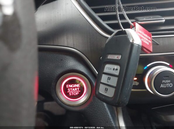 1HGCV1F19JA102057 2018 HONDA ACCORD Black Widok deski rozdzielczej