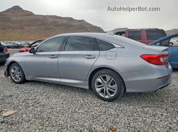 1HGCV1F19JA118968 2018 HONDA ACCORD Серебряный Задняя левая четверть