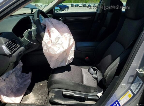 1HGCV1F19JA196862 2018 HONDA ACCORD Silver Front interior view