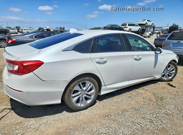 1HGCV1F19JA260205 2018 HONDA ACCORD White Задня права чверть