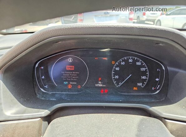 1HGCV1F19JA260205 2018 HONDA ACCORD White Вид щитка приладів