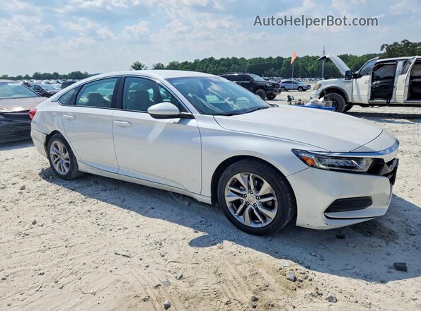 1HGCV1F19KA029046 2019 HONDA ACCORD White Front right
