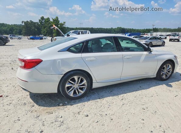 1HGCV1F19KA029046 2019 HONDA ACCORD White Rear right