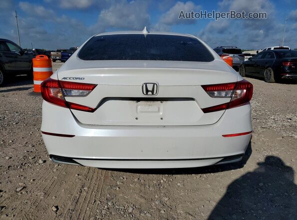 1HGCV1F19KA038152 2019 HONDA ACCORD White Вид салону спереду