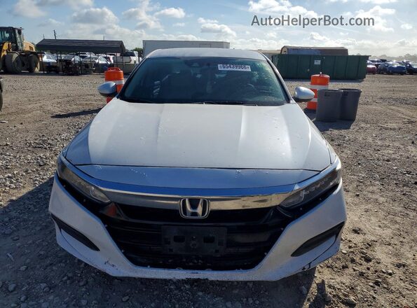 1HGCV1F19KA038152 2019 HONDA ACCORD White Вид ззаду