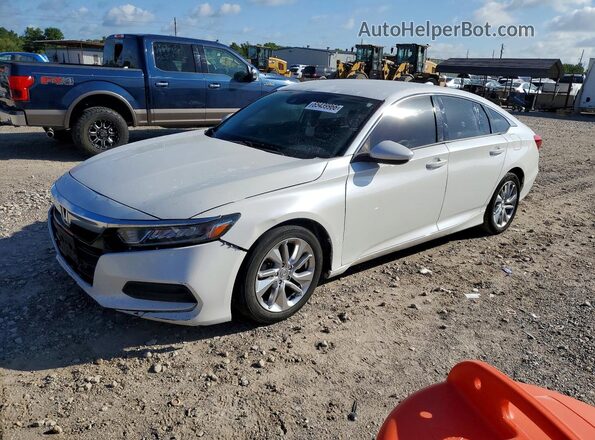 1HGCV1F19KA038152 2019 HONDA ACCORD White Задня ліва чверть