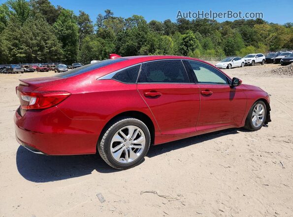 1HGCV1F19KA076366 2019 HONDA ACCORD Red უკანა მარჯვენა
