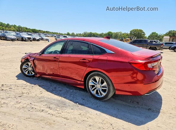 1HGCV1F19KA076366 2019 HONDA ACCORD Red უკანა მარცხენა