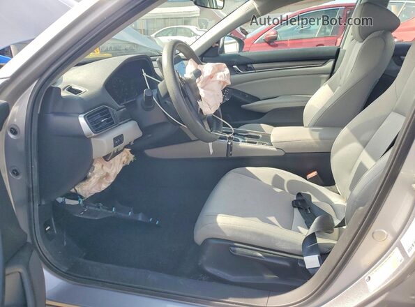 1HGCV1F19LA040226 2020 HONDA ACCORD Silver Вид салону спереду