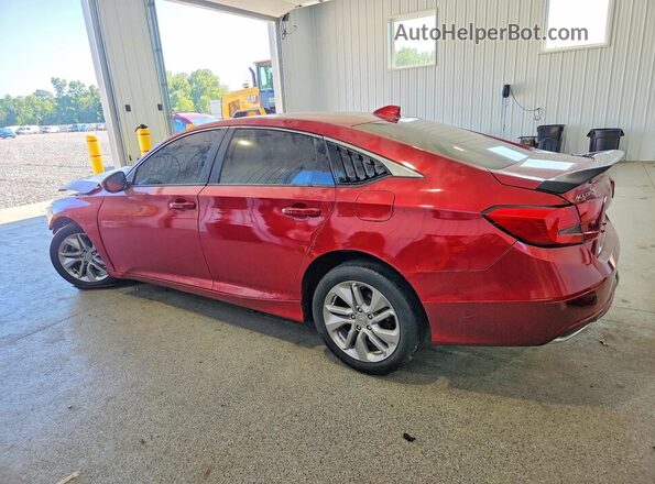 1HGCV1F19LA048083 2020 HONDA ACCORD Red Trasero izquierdo