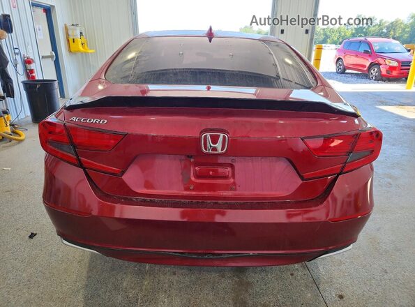 1HGCV1F19LA048083 2020 HONDA ACCORD Red Vista trasera
