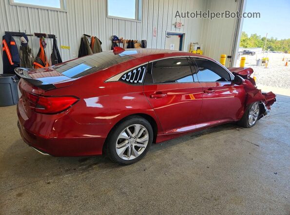 1HGCV1F19LA048083 2020 HONDA ACCORD Red Trasero derecho