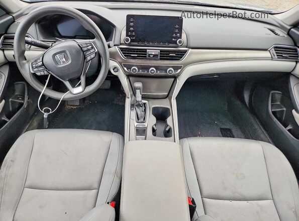 1HGCV1F19LA065577 2020 HONDA ACCORD Blue წინა პანელის ხედი