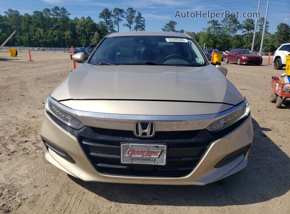 1HGCV1F19LA116592 2020 HONDA ACCORD Tan Вид спереду