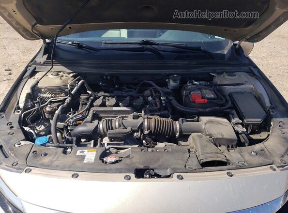 1HGCV1F19LA116592 2020 HONDA ACCORD Tan Вид задньої частини салону