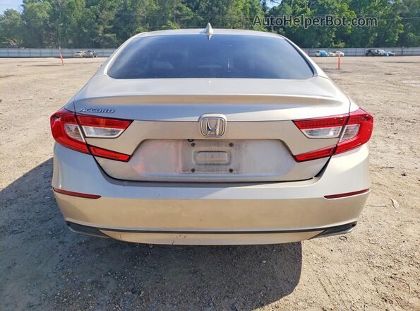 1HGCV1F19LA116592 2020 HONDA ACCORD Tan Вид ззаду