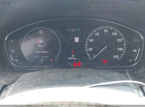 1HGCV1F19LA117547 2020 HONDA ACCORD Красный Вид задних сидений