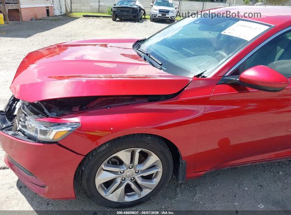 1HGCV1F19LA117547 2020 HONDA ACCORD Красный Вид спереди