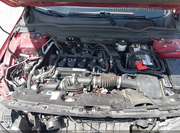 1HGCV1F19LA117547 2020 HONDA ACCORD Красный Вид сзади