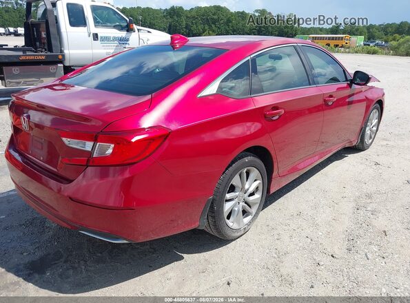 1HGCV1F19LA117547 2020 HONDA ACCORD Красный Задняя правая четверть