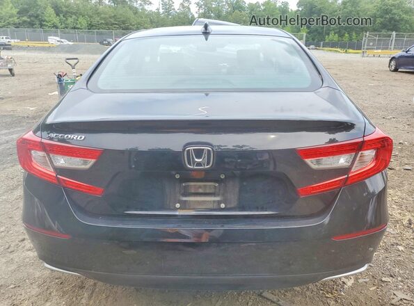 1HGCV1F19MA002285 2021 HONDA ACCORD Черный Вид сзади