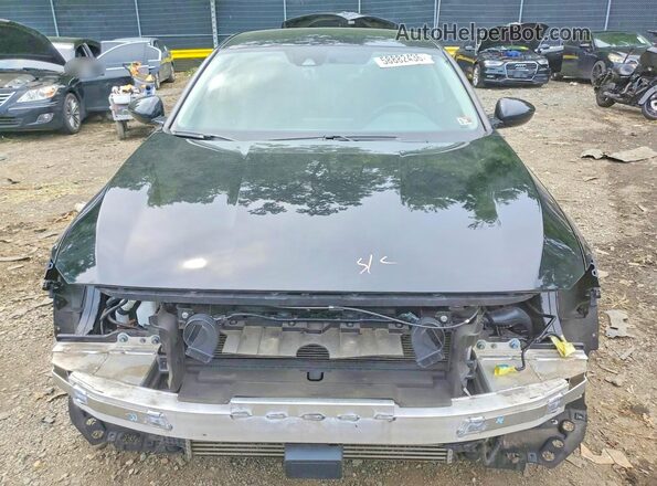 1HGCV1F19MA002285 2021 HONDA ACCORD Черный Вид спереди