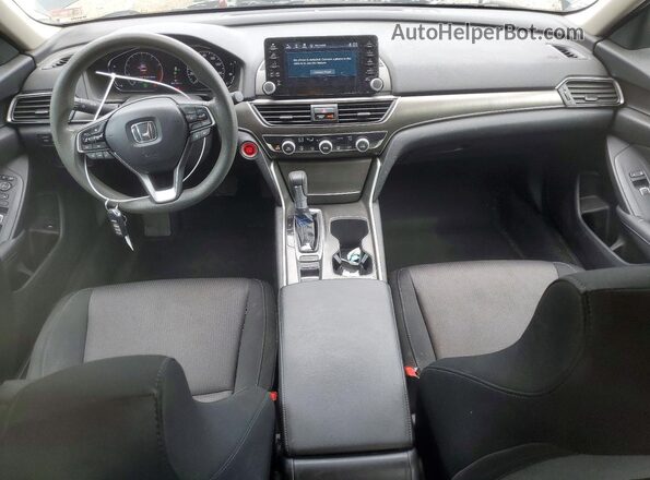 1HGCV1F19MA002285 2021 HONDA ACCORD Черный Вид панели приборов