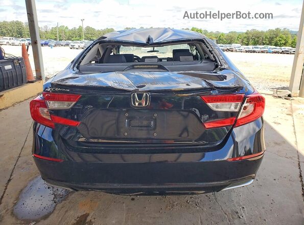 1HGCV1F19MA006398 2021 HONDA ACCORD Black Vista trasera
