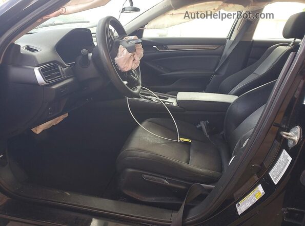 1HGCV1F19MA006398 2021 HONDA ACCORD Black Vista interior delantera