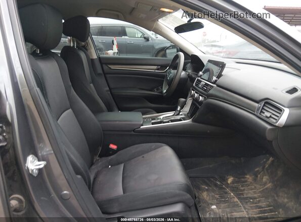 1HGCV1F19MA062891 2021 HONDA ACCORD Gray Вид салону спереду