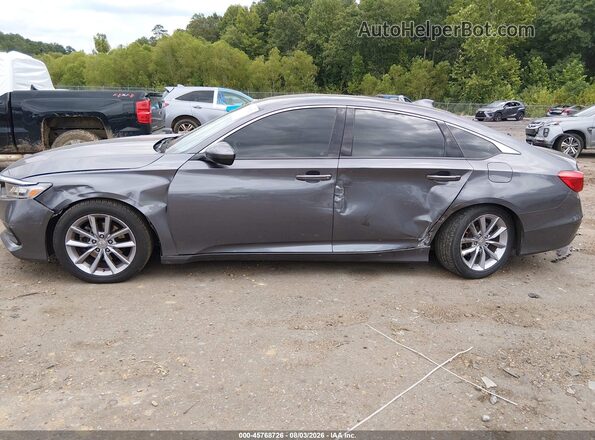 1HGCV1F19MA062891 2021 HONDA ACCORD Gray Панорамний вид салону 360°