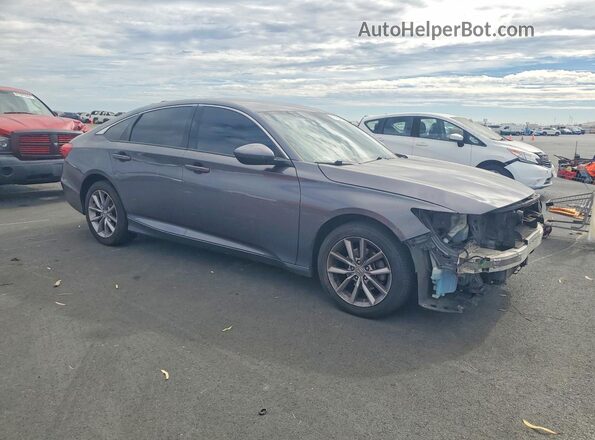 1HGCV1F19NA007097 2022 HONDA ACCORD Серый Передняя правая четверть