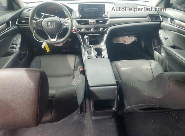 1HGCV1F19NA007097 2022 HONDA ACCORD Серый Вид панели приборов