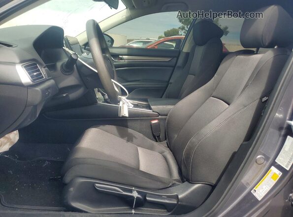 1HGCV1F19NA007097 2022 HONDA ACCORD Серый Вид салона спереди