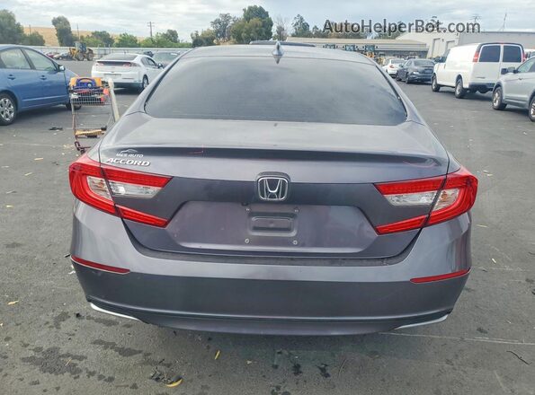 1HGCV1F19NA007097 2022 HONDA ACCORD Серый Вид сзади