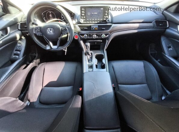 1HGCV1F1XJA127906 2018 HONDA ACCORD Серый 