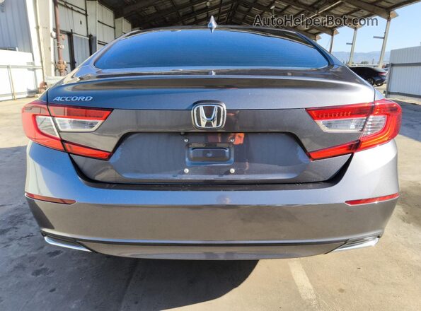 1HGCV1F1XJA127906 2018 HONDA ACCORD Серый 
