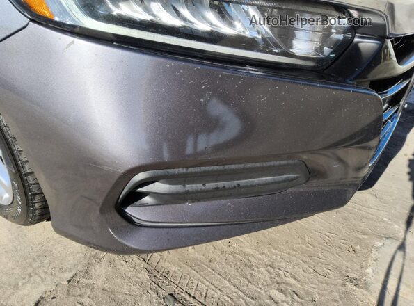 1HGCV1F1XJA127906 2018 HONDA ACCORD Серый 