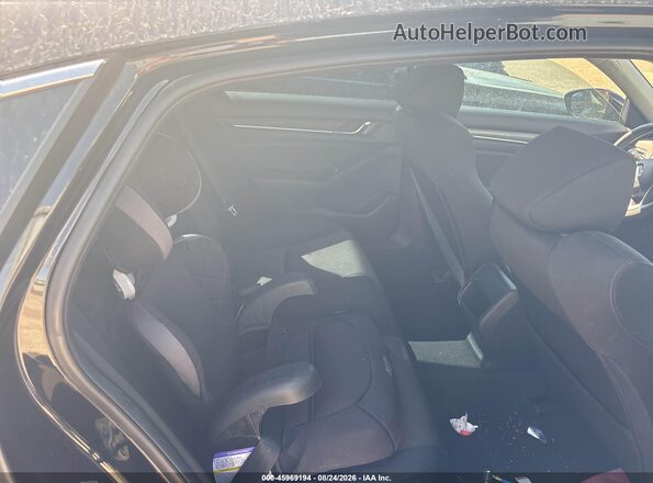 1HGCV1F1XJA207223 2018 HONDA ACCORD  Widok naklejki z numerem VIN