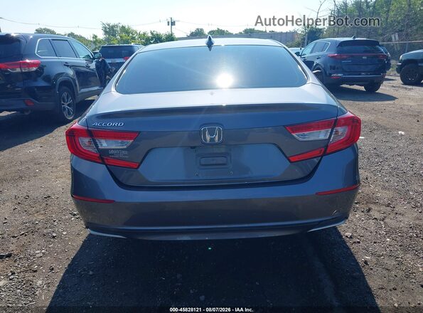 1HGCV1F1XJA235040 2018 HONDA ACCORD Gray 