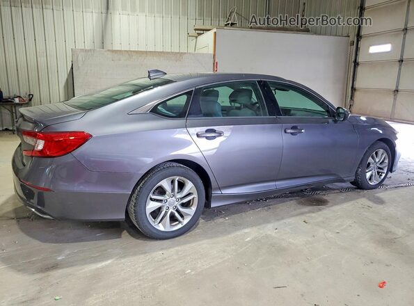 1HGCV1F1XJA264067 2018 HONDA ACCORD Gray უკანა მარჯვენა