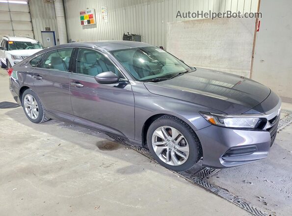 1HGCV1F1XJA264067 2018 HONDA ACCORD Gray წინა მარჯვენა