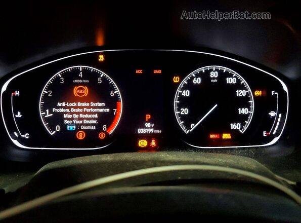 1HGCV1F1XJA264067 2018 HONDA ACCORD Gray ხელსაწყოთა პანელის ხედი