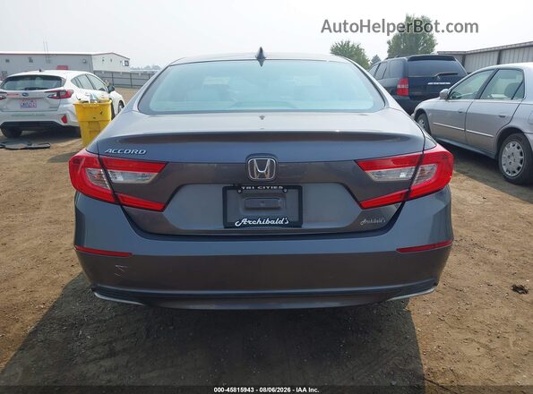 1HGCV1F1XJA264201 2018 HONDA ACCORD Gray 
