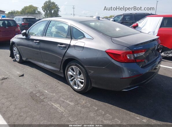 1HGCV1F1XKA020033 2019 HONDA ACCORD Gray Rear left