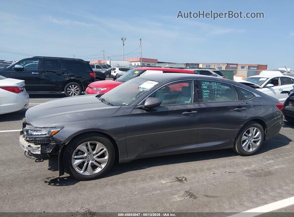 1HGCV1F1XKA020033 2019 HONDA ACCORD Gray 