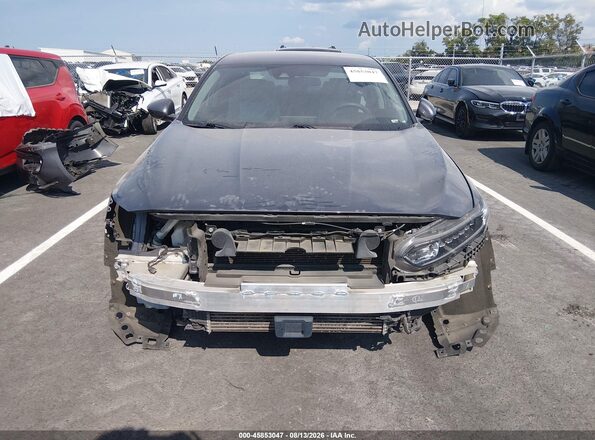 1HGCV1F1XKA020033 2019 HONDA ACCORD Gray Rear interior view