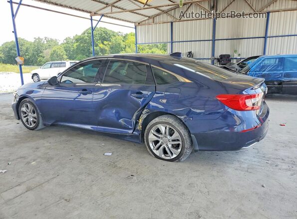 1HGCV1F1XKA043957 2019 HONDA ACCORD Blue უკანა მარცხენა